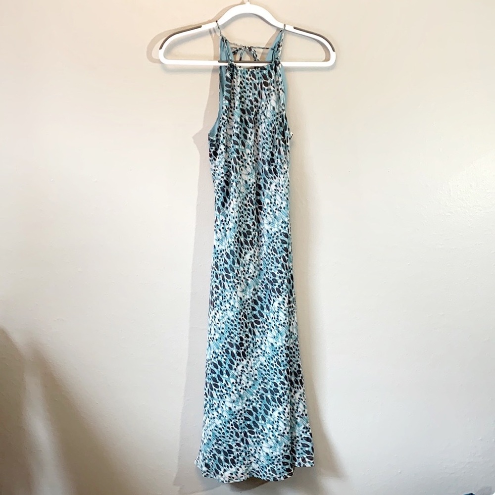 Ann Taylor Halter Maxi Dress